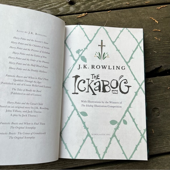The Ickabóg First Edition Hardcover Book By J.K. Rowling - Picture 6 of 15